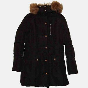NWOT Lauren Ralph Lauren Down Parka Puffer Jacket Faux Fur Hood